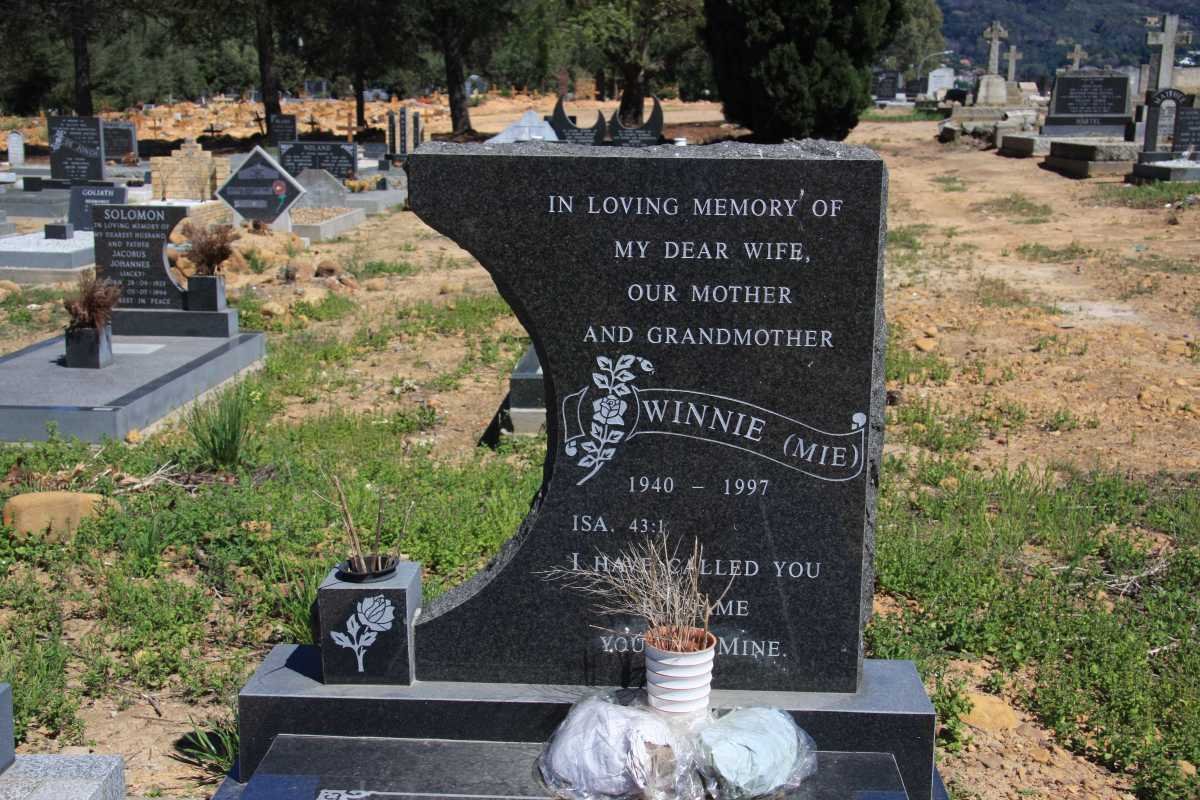 ? Winnie 1940-1997