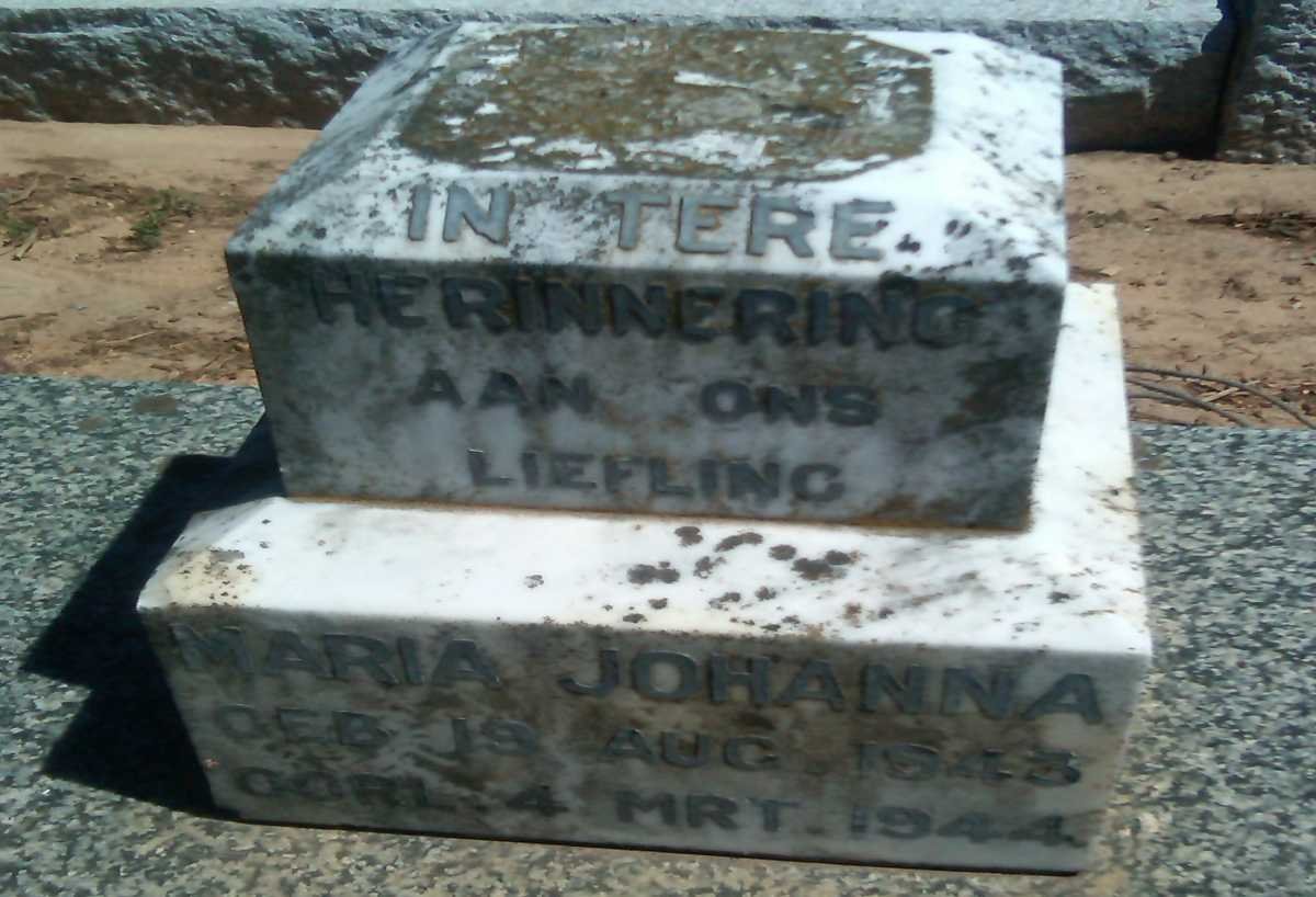 ? Maria Johanna 1943-1944