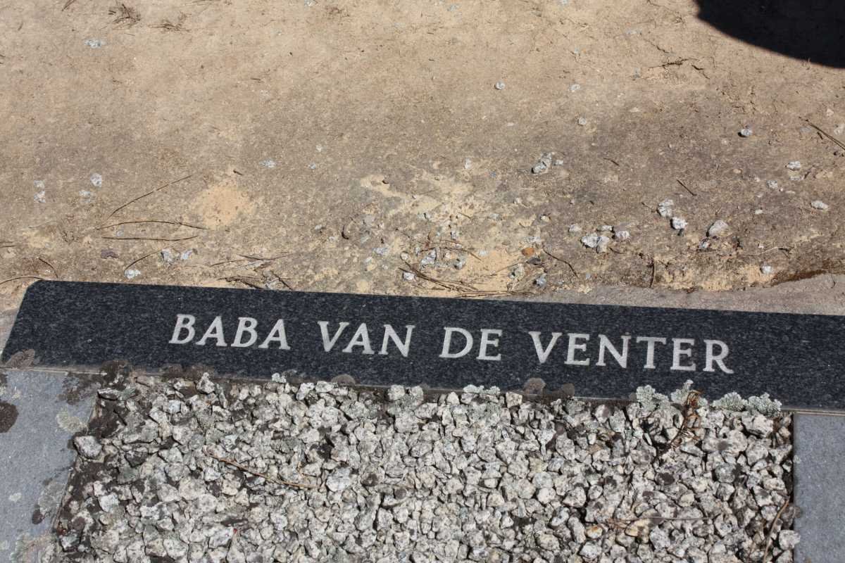 VENTER Baba, van de