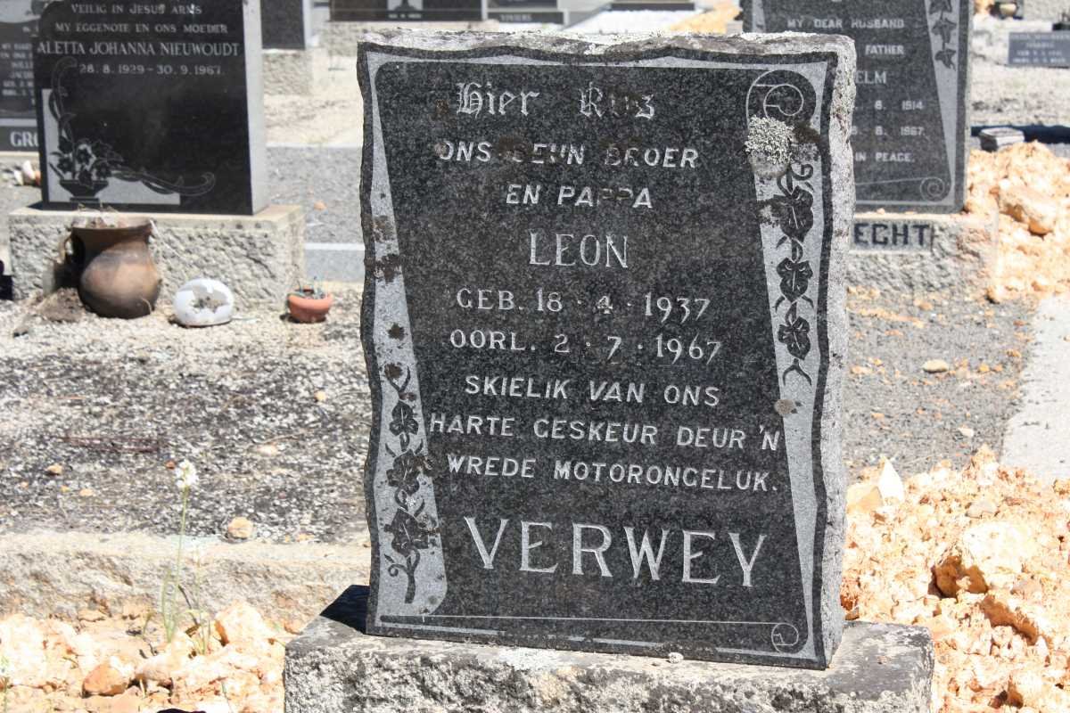 VERWEY Leon 1937-1967
