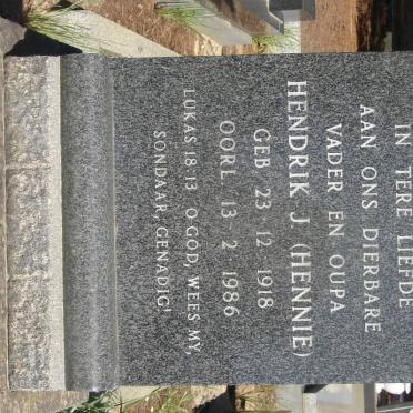 VENTER Hendrik J. 1918-1986