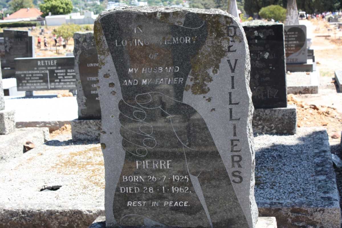 VILLIERS Pierre, de 1925-1962