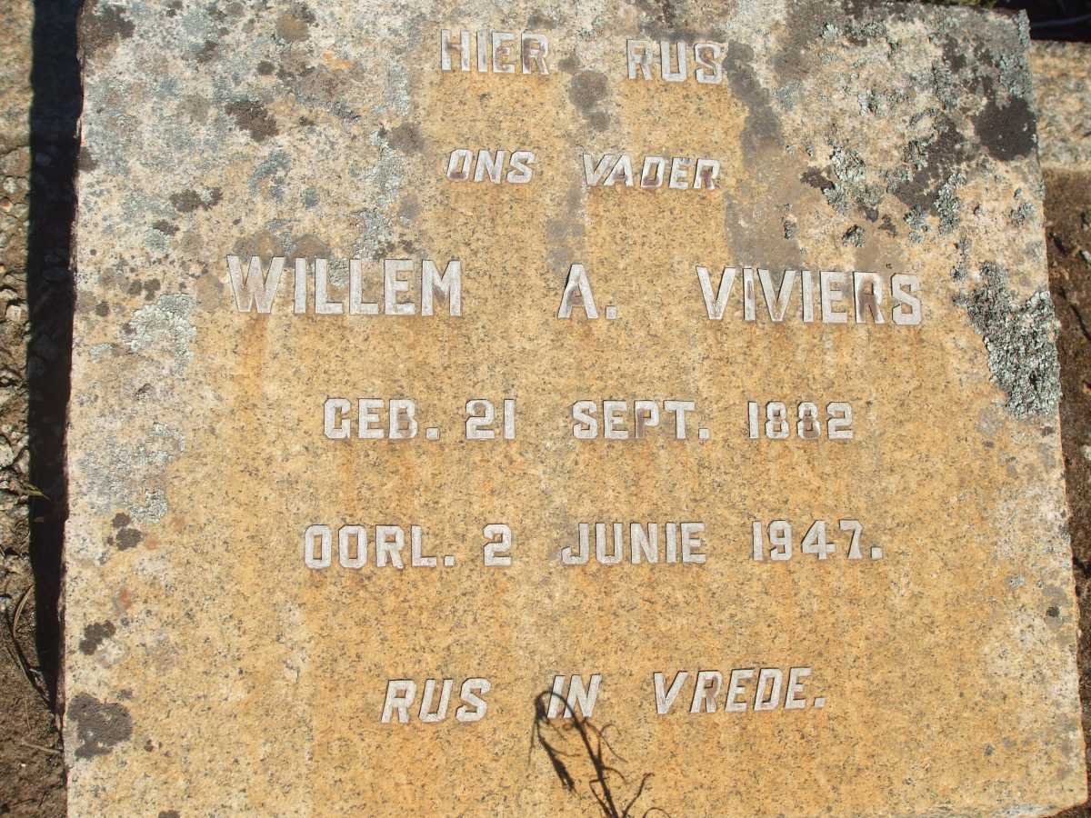 VIVIERS Willem A. 1882-1947