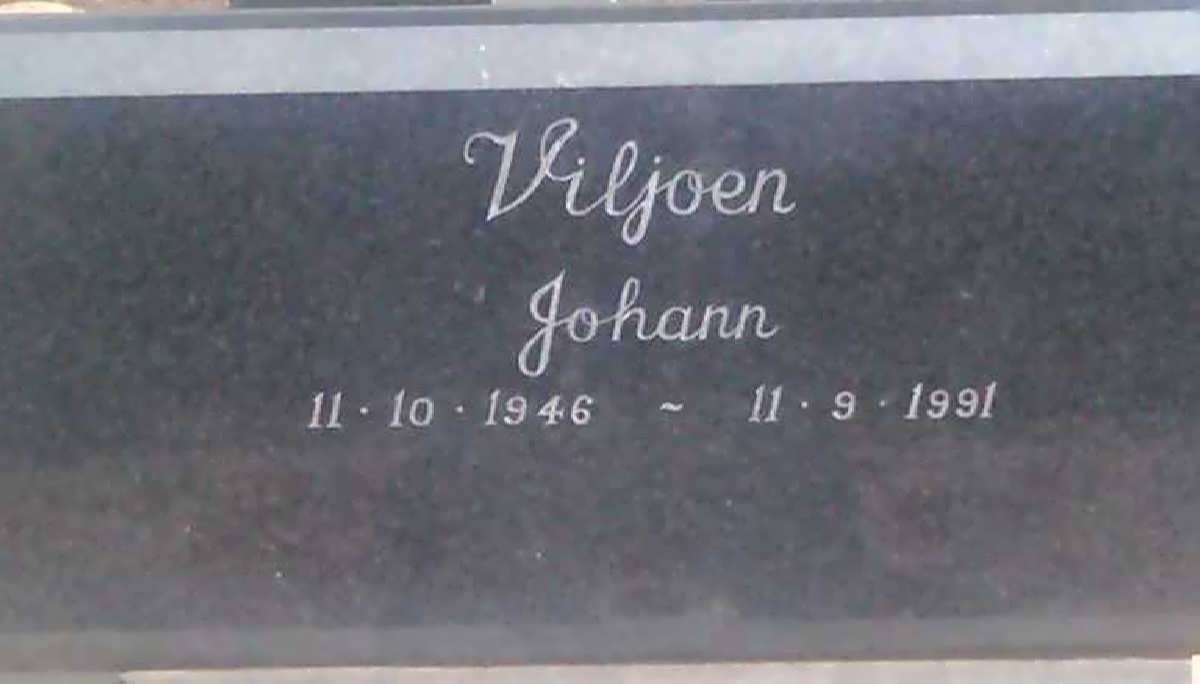 VILJOEN Johann 1946-1991