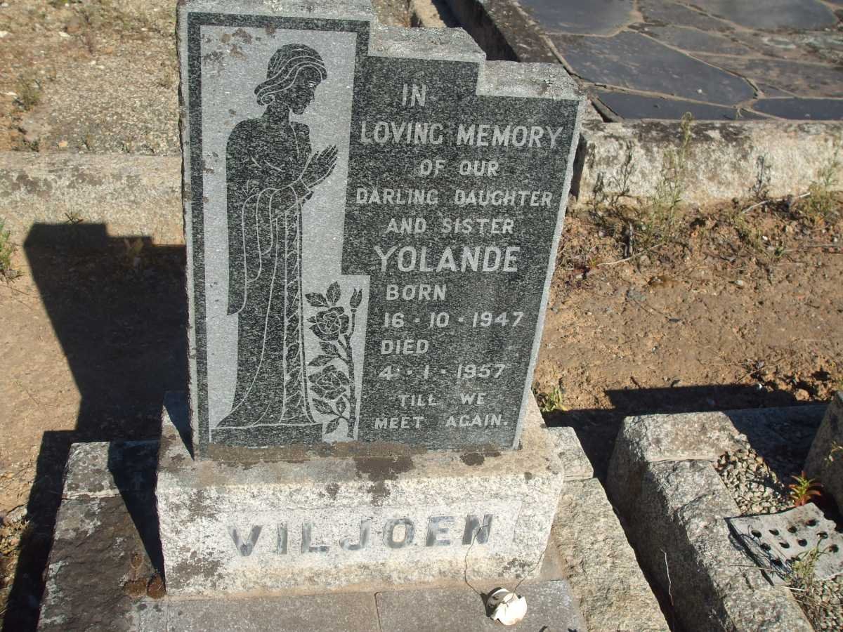 VILJOEN Yolande 1947-1957