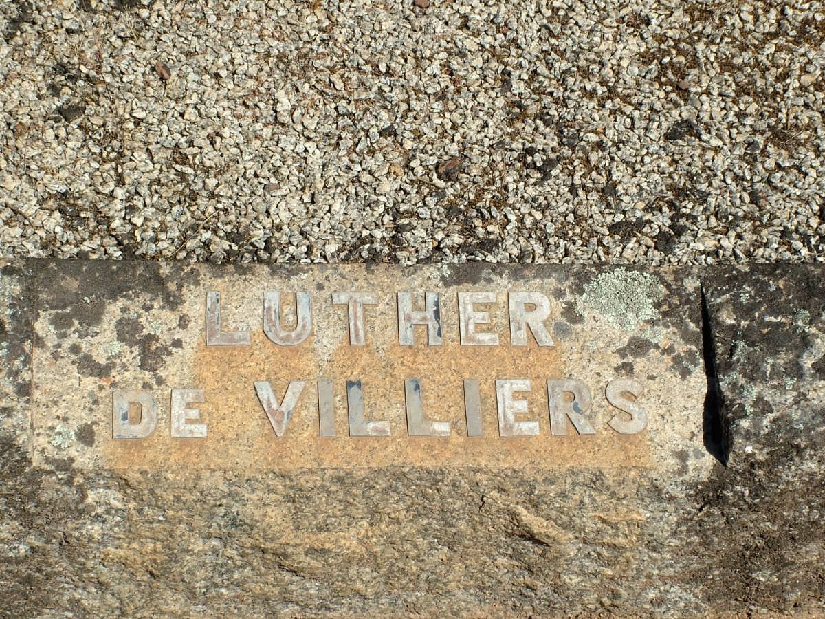 VILLIERS Luther, de