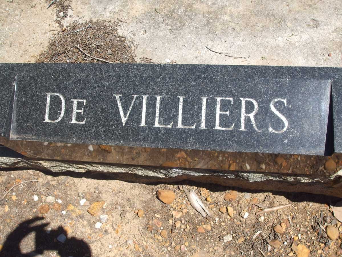 VILLIERS, de