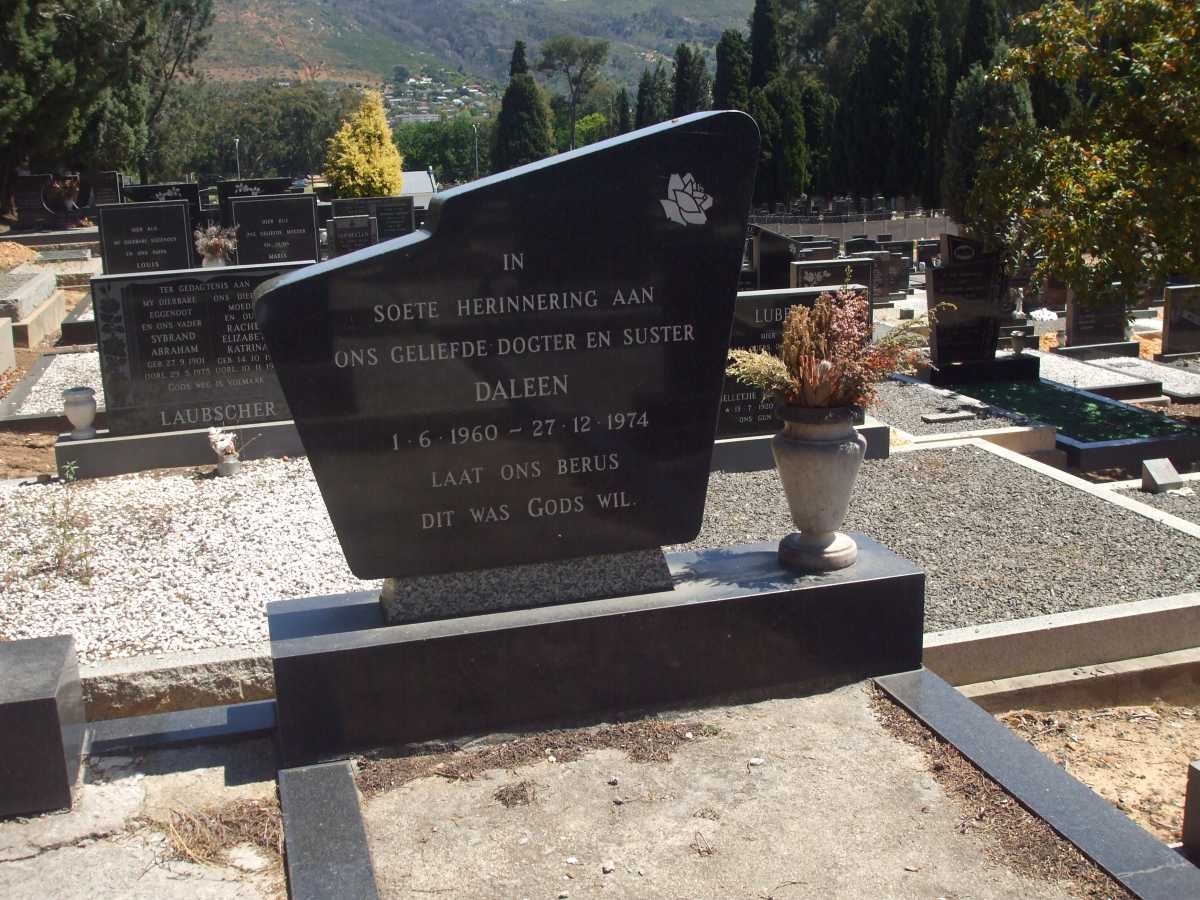 VILLIERS Daleen, de 1960-1974