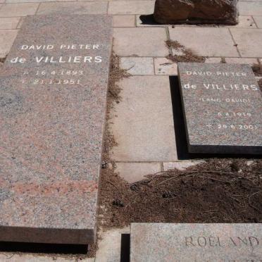 VILLIERS David Pieter, de 1893-1951 :: VILLIERS David Pieter, de 1919-2001