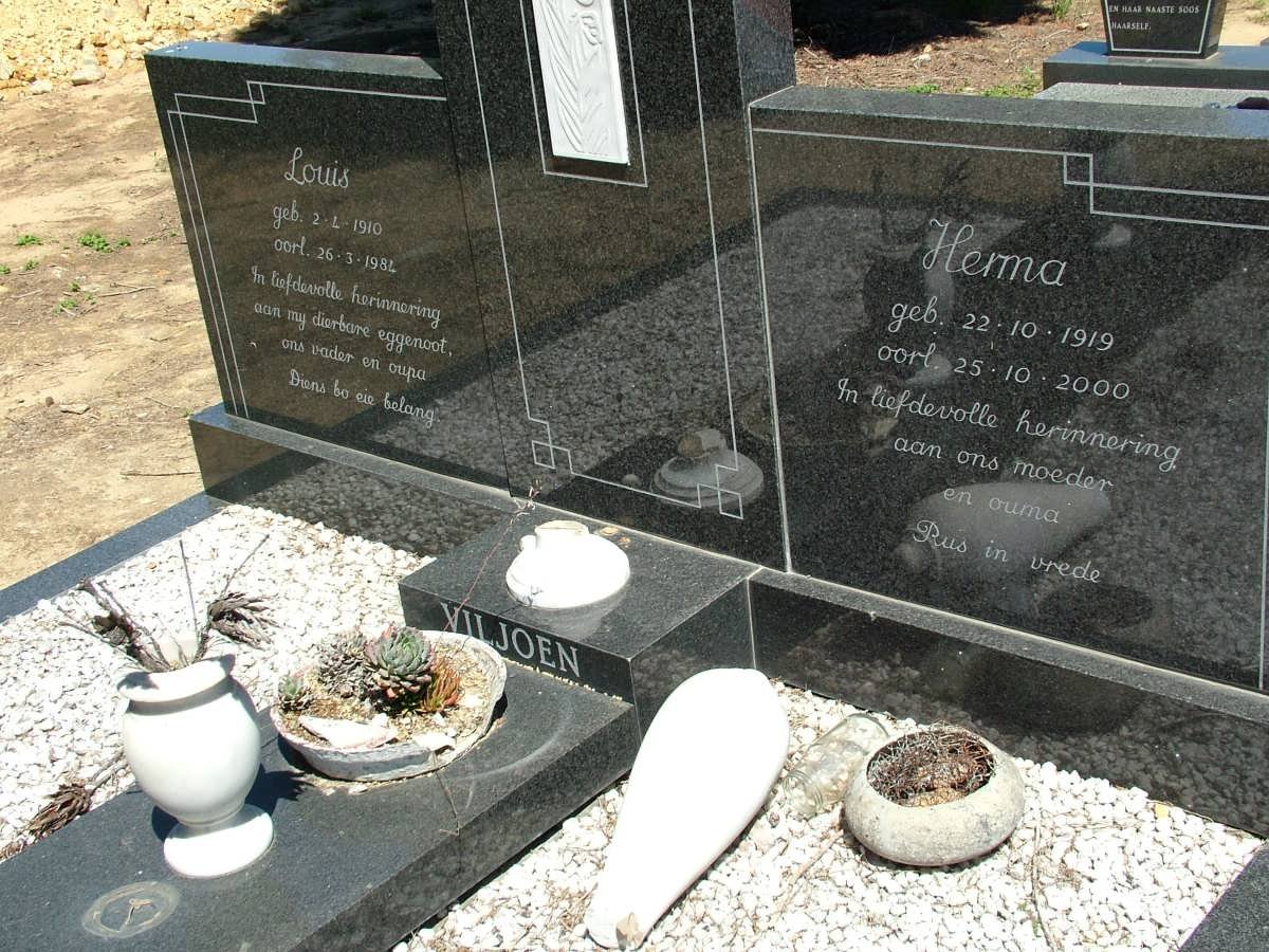 VILJOEN Louis 1910-1984 &amp; Herma 1919-2000