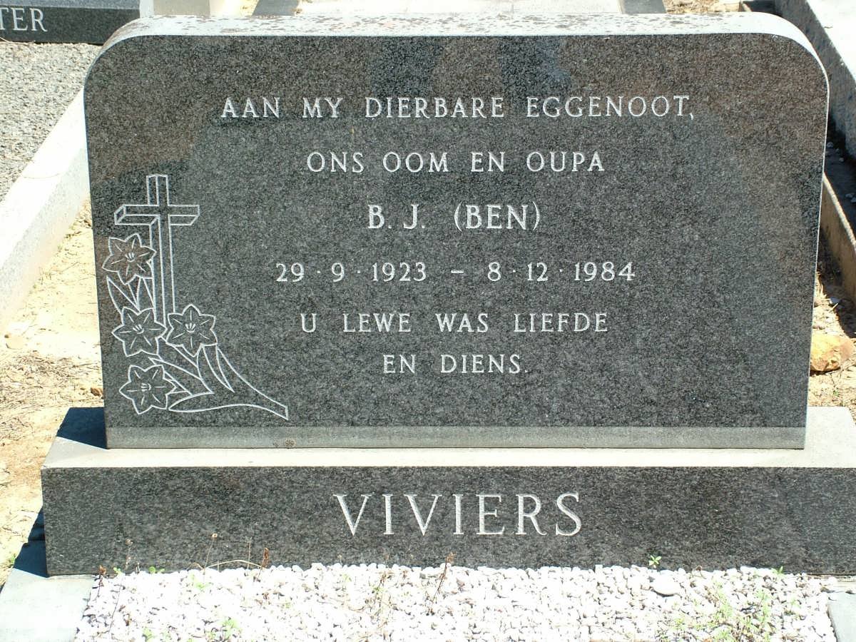 VIVIERS B.J. 1923-1984