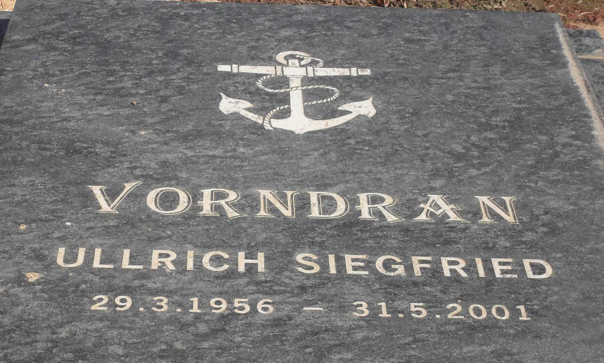 VORNDRAN Ulrich Siegfried 1956-2001