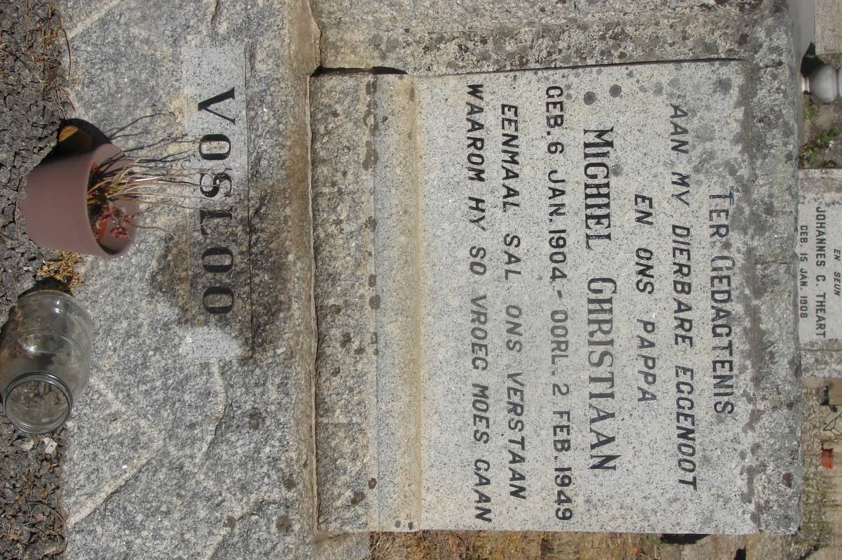 VOSLOO Michiel Christiaan 1904-1949