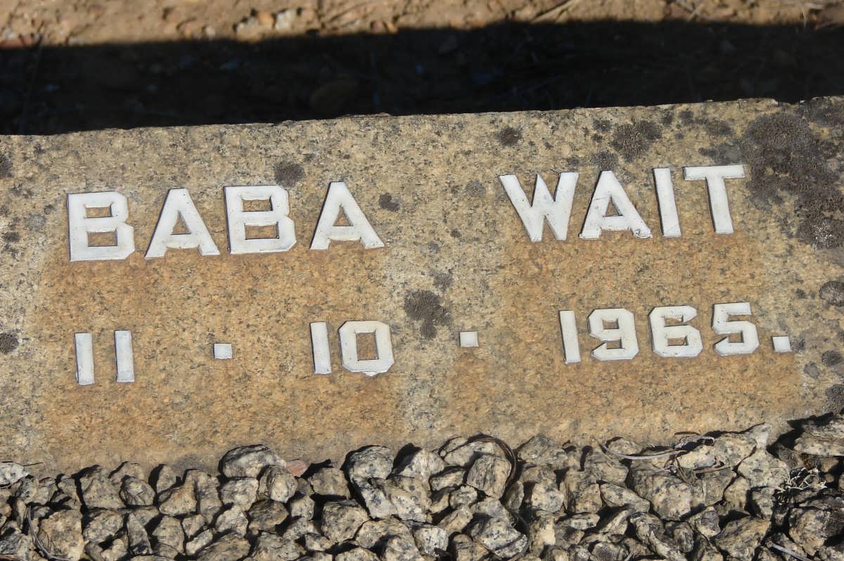 WAIT Baba - 1965