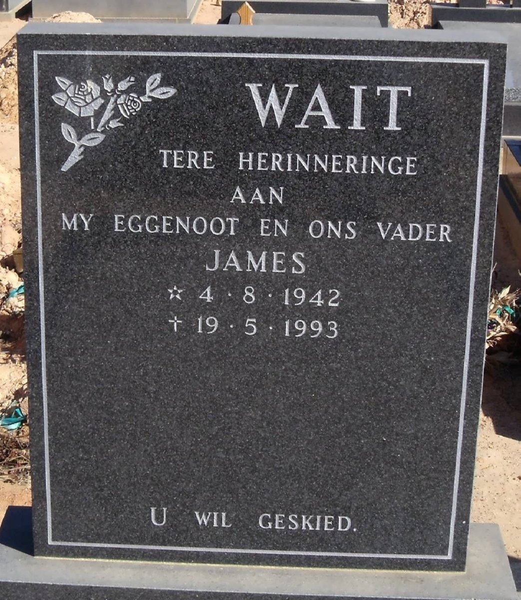 WAIT James 1942-1993