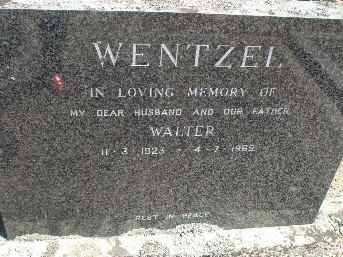 WENTZEL Walter 1923-1969