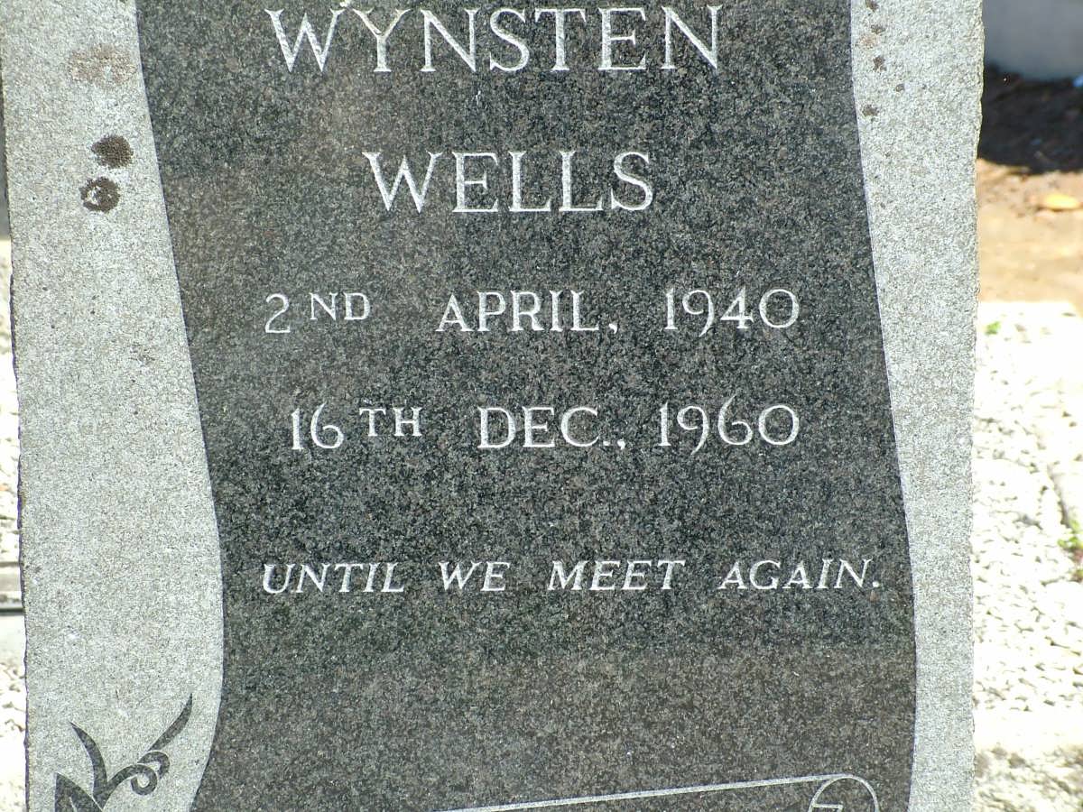 WELLS Wynsten 1940-1960