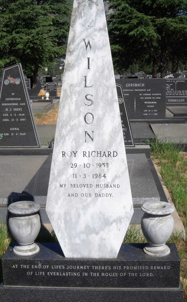 WILSON Roy Richard 1953-1984
