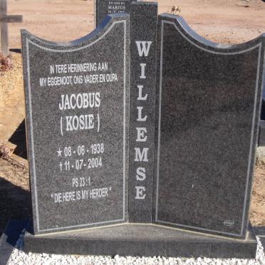 WILLEMSE Jacobus 1938-2004