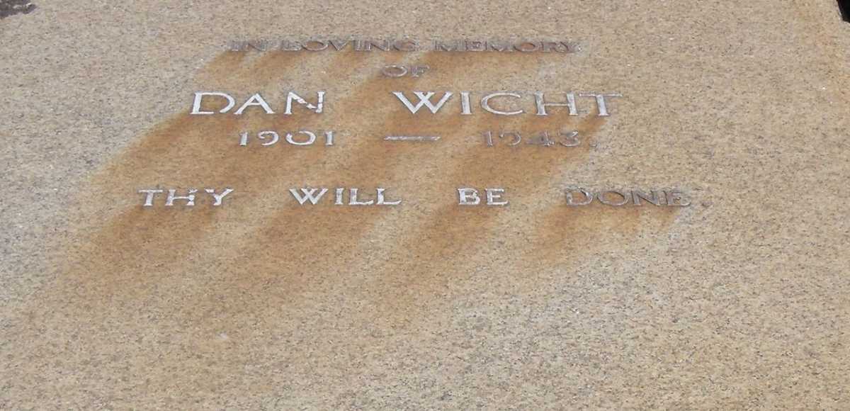 WICHT Dan 1901-1943