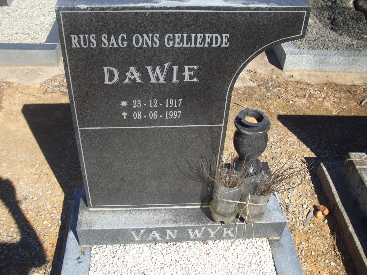 WYK Dawie, van 1917-1997