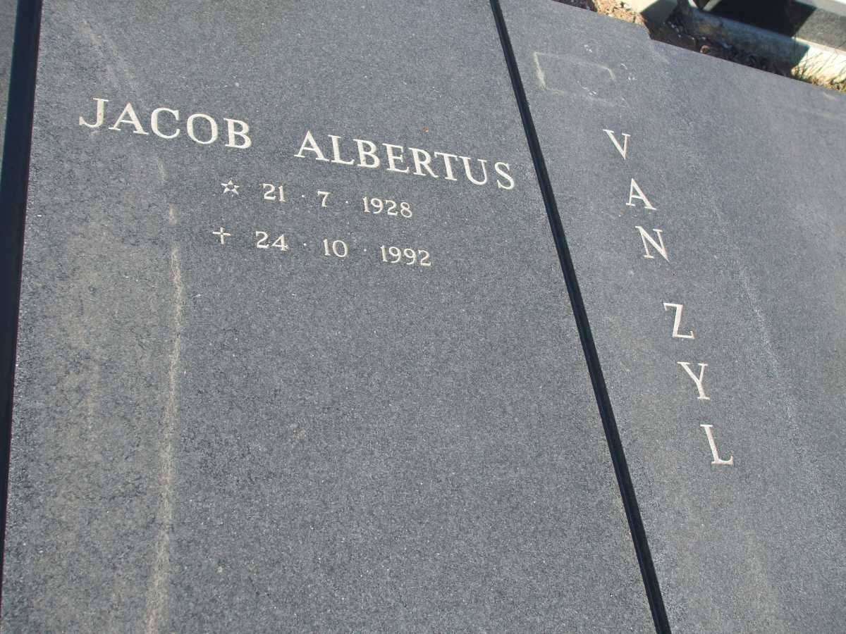 ZYL Jacob Albertus, van 1928-1992
