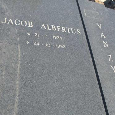 ZYL Jacob Albertus, van 1928-1992