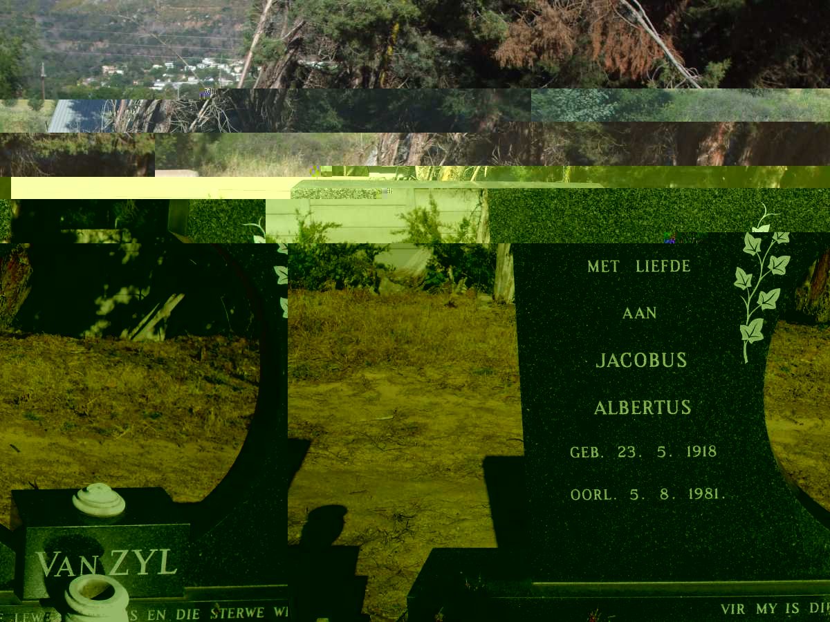 ZYL Jacobus Albertus, van 1918-1981 &amp; Margaretha VAN WYK 1918-2000