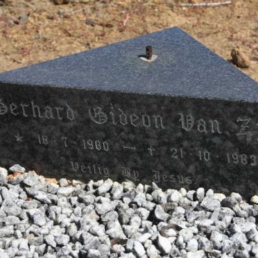 ZYL Gerhard Gideon, van 1980-1983 :: NEL Magdalena P. 1936-1992
