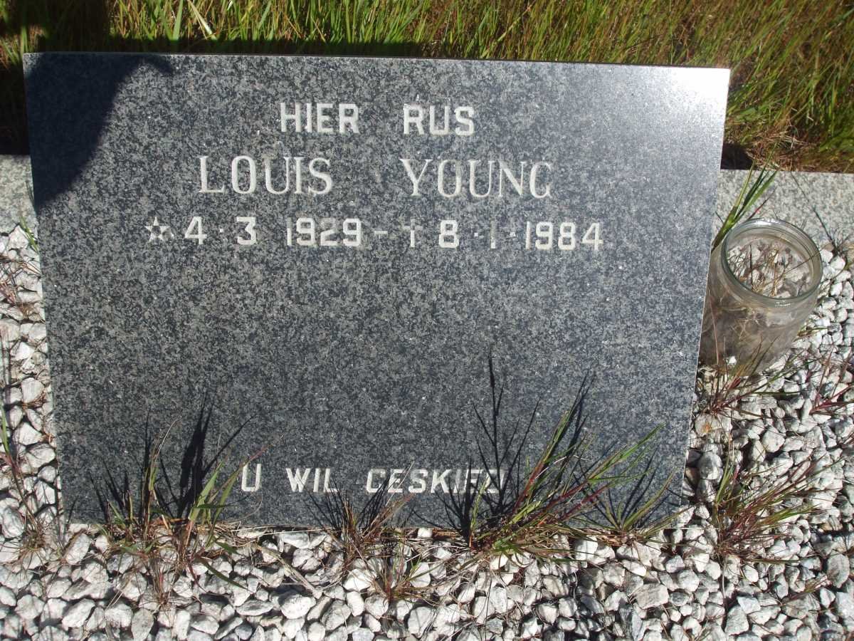 YOUNG Louis 1929-1984