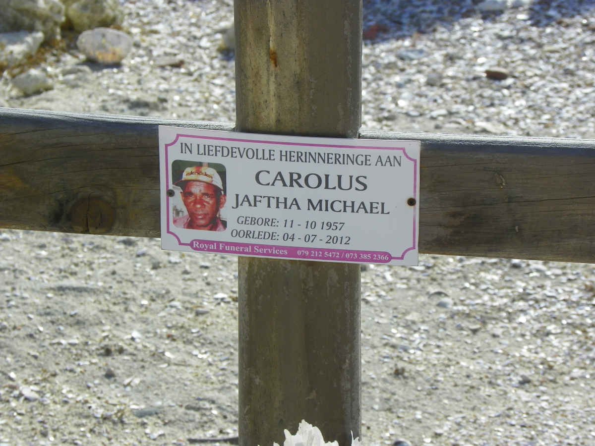 CAROLUS Jaftha Michael 1957-2012