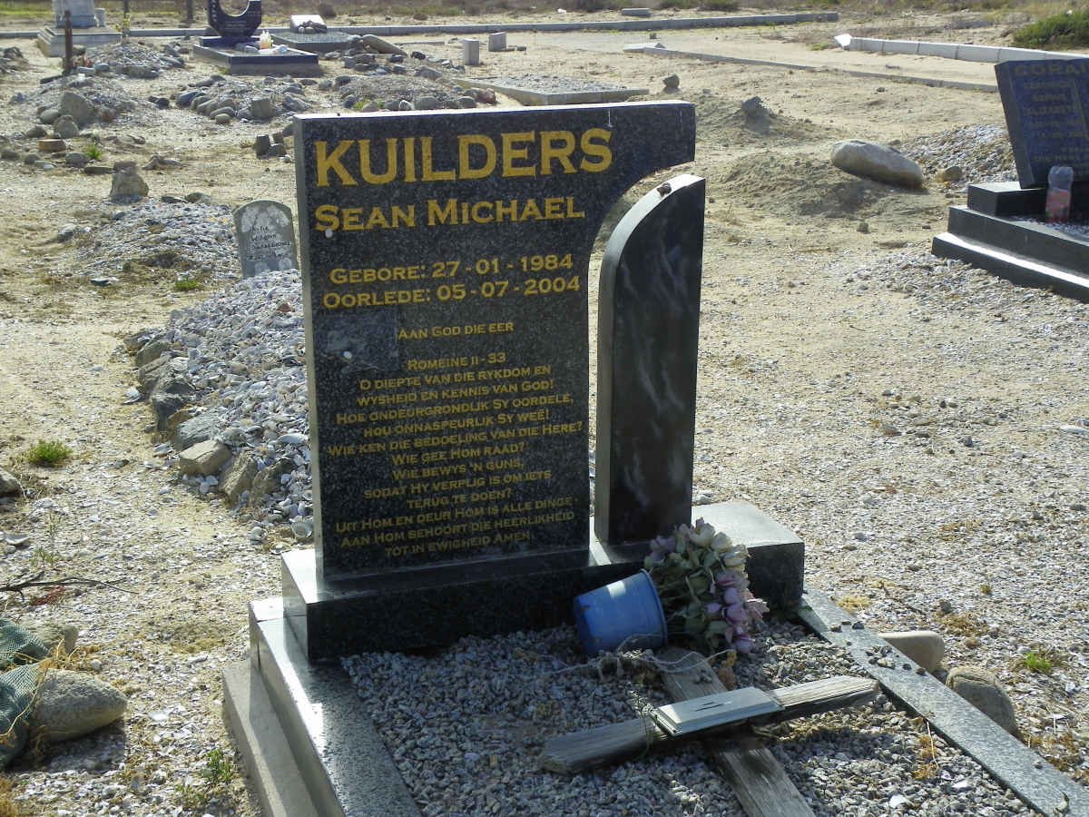 KUILDERS Sean Michael 1984-2004
