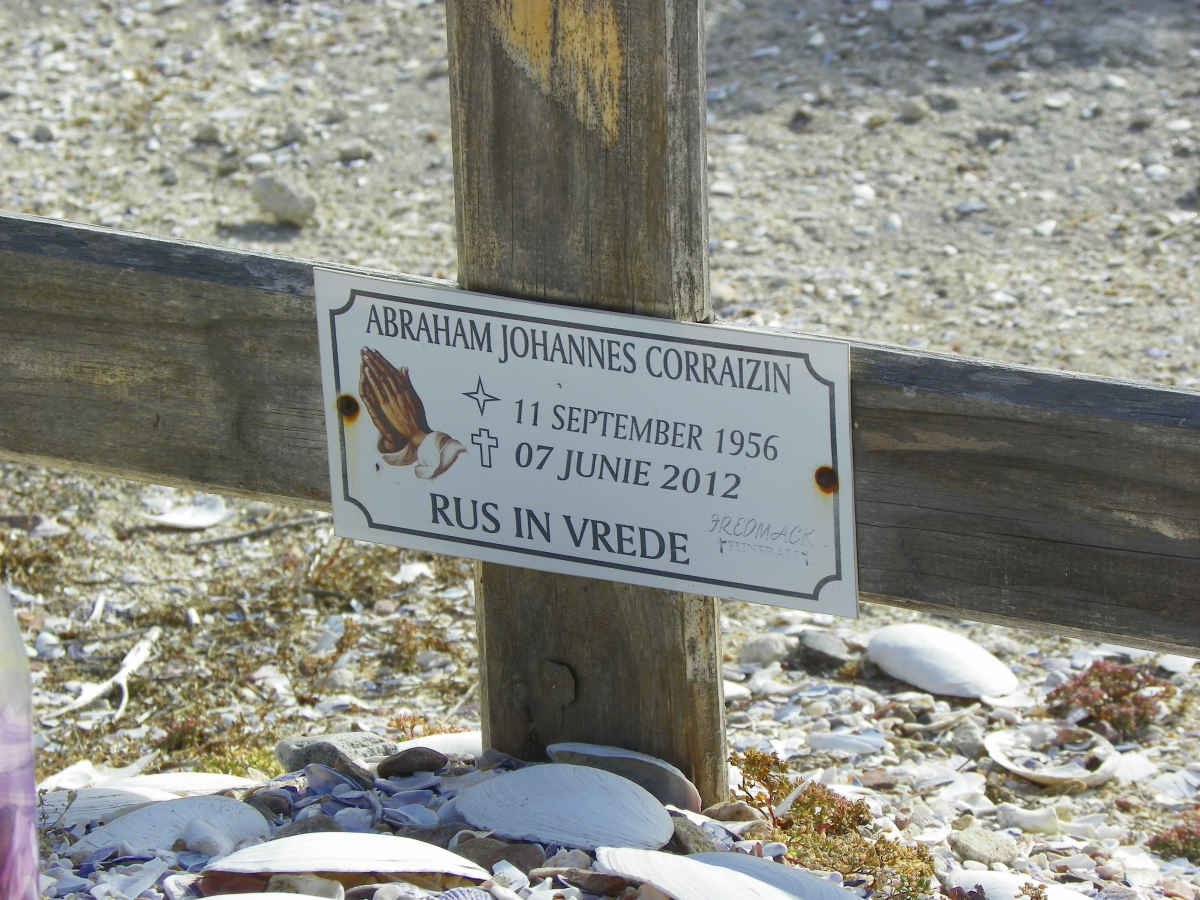 CORAIZIN Abraham Johannes 1956-2012