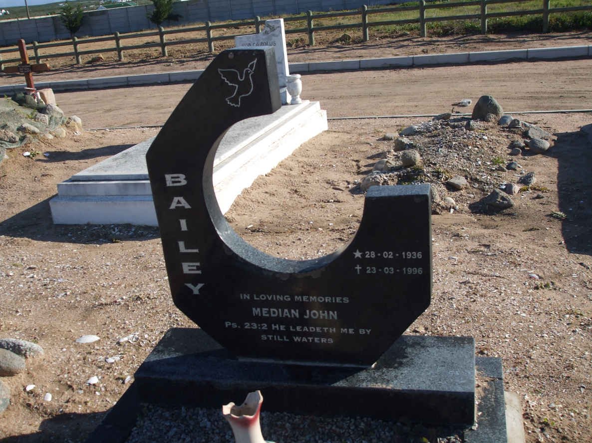 BAILEY Median John 1936-1996