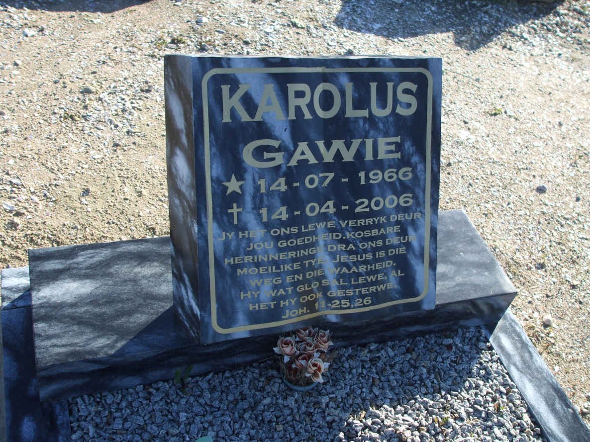 KAROLUS Gawie 1966-2006