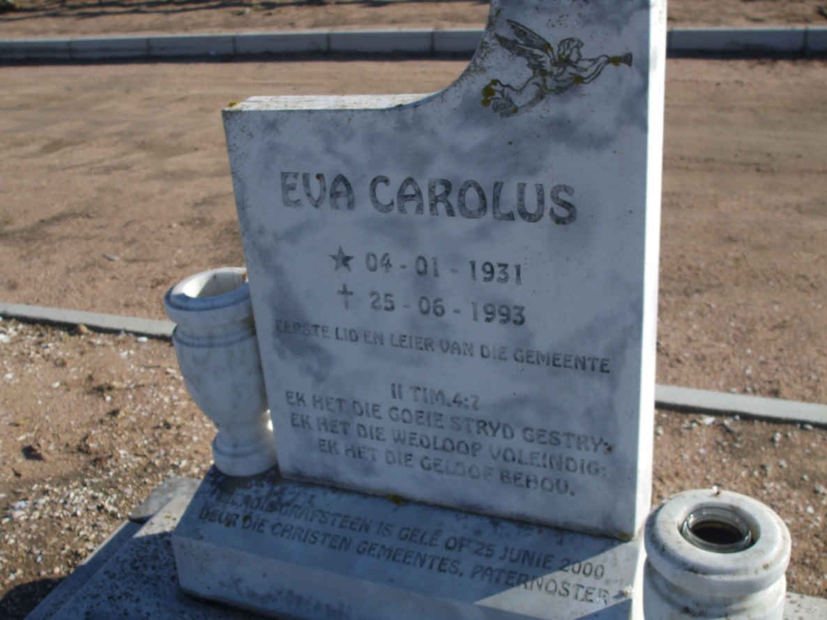 CAROLUS Eva 1931-1993