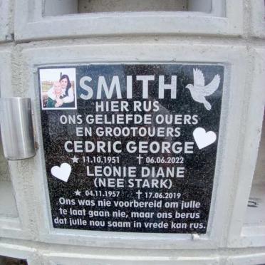 SMITH Cedric George 1951-2022 & Leonie Diane STARK 1957-2019