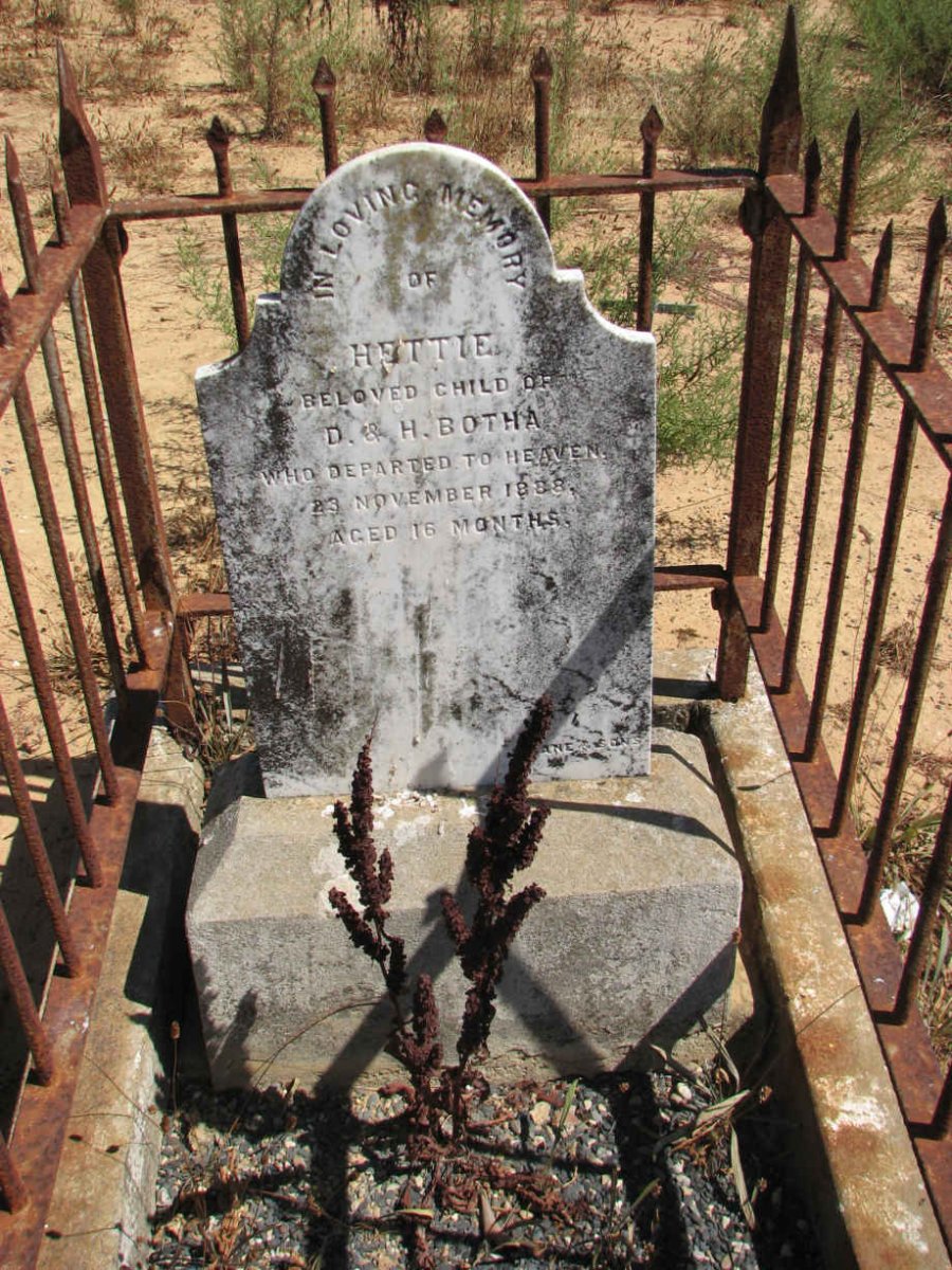 BOTHA Hettie 1888-1888