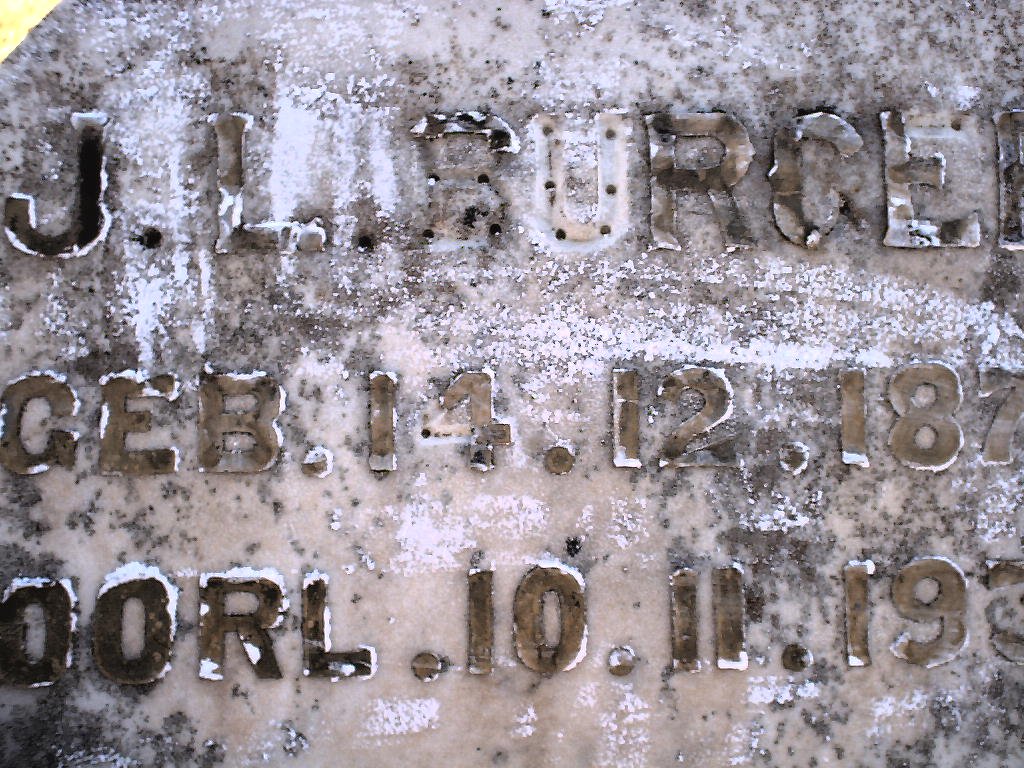 BURGER J.L. 1873-1937