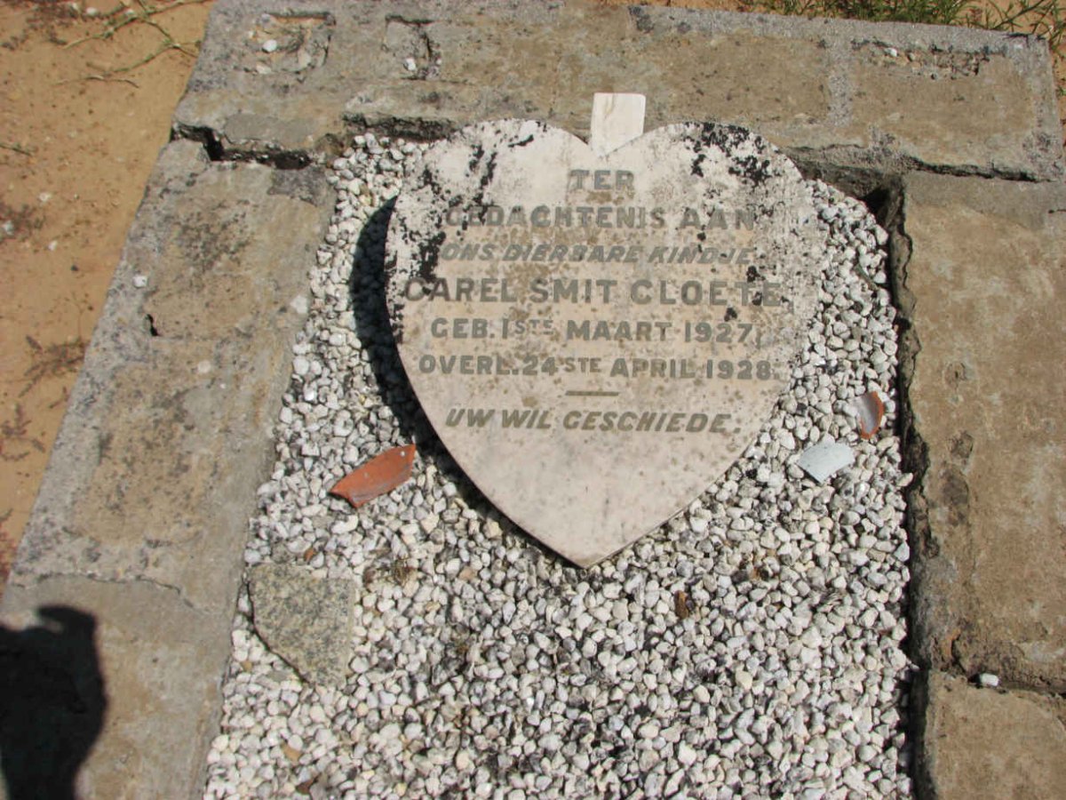CLOETE Carel Smit 1927-1928