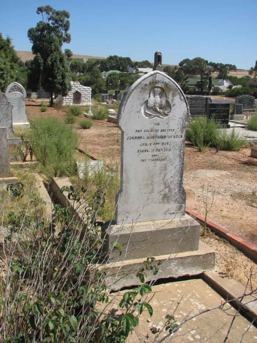 KOCK Johanna Marthina, de 1898-1918