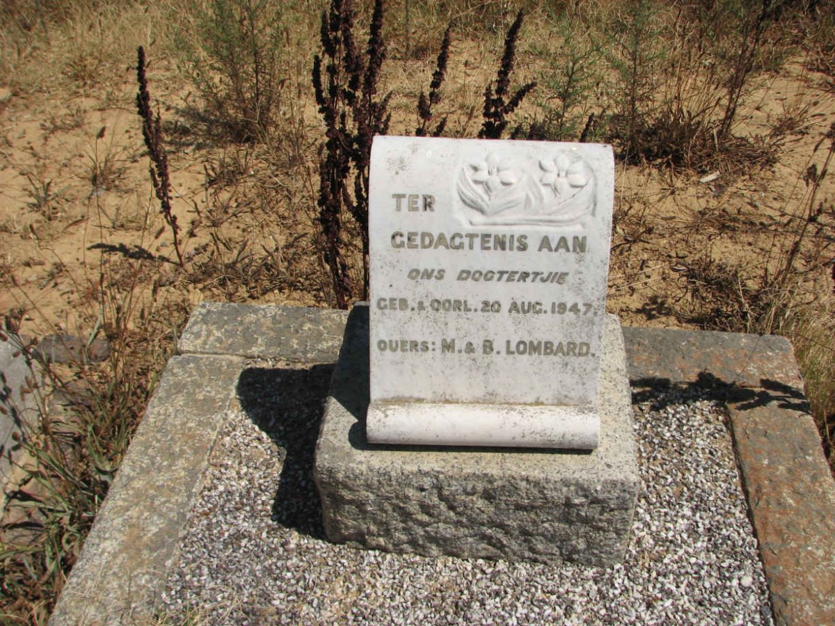 LOMBARD Dogtertjie 1947-1947