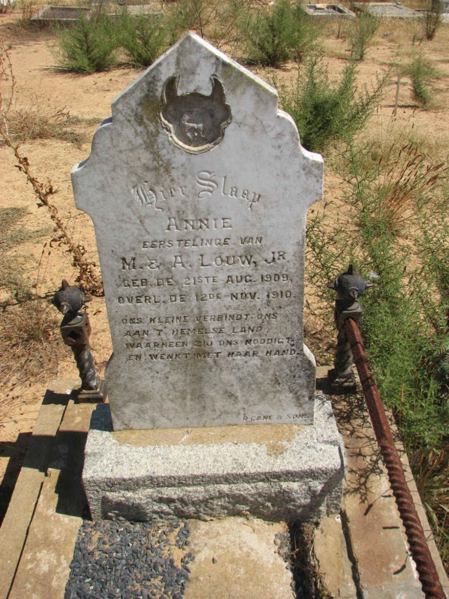 LOUW Annie 1909-1910
