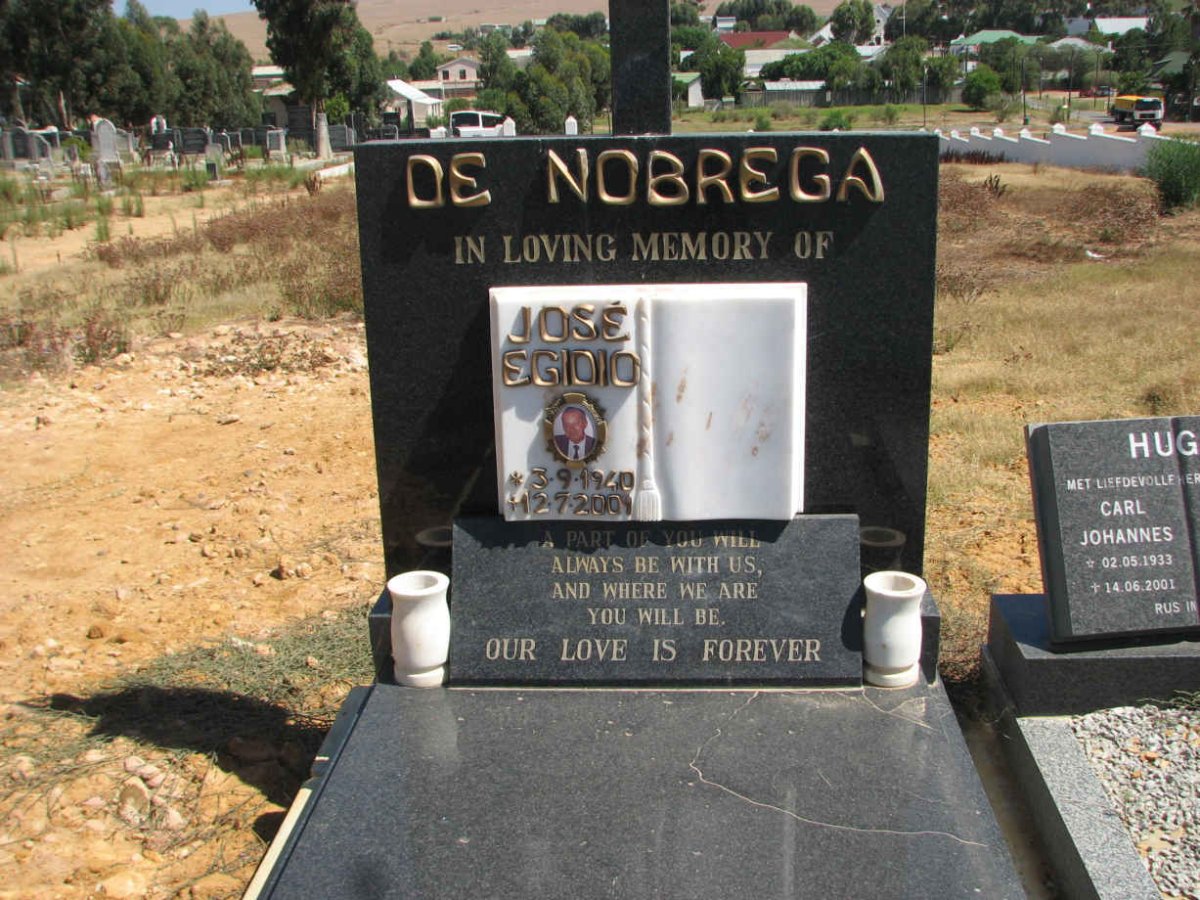 NOBREGA Jose Egidio, de 1940-2001