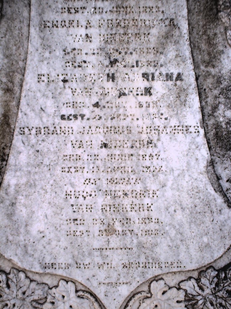 NIEKERK Family, van