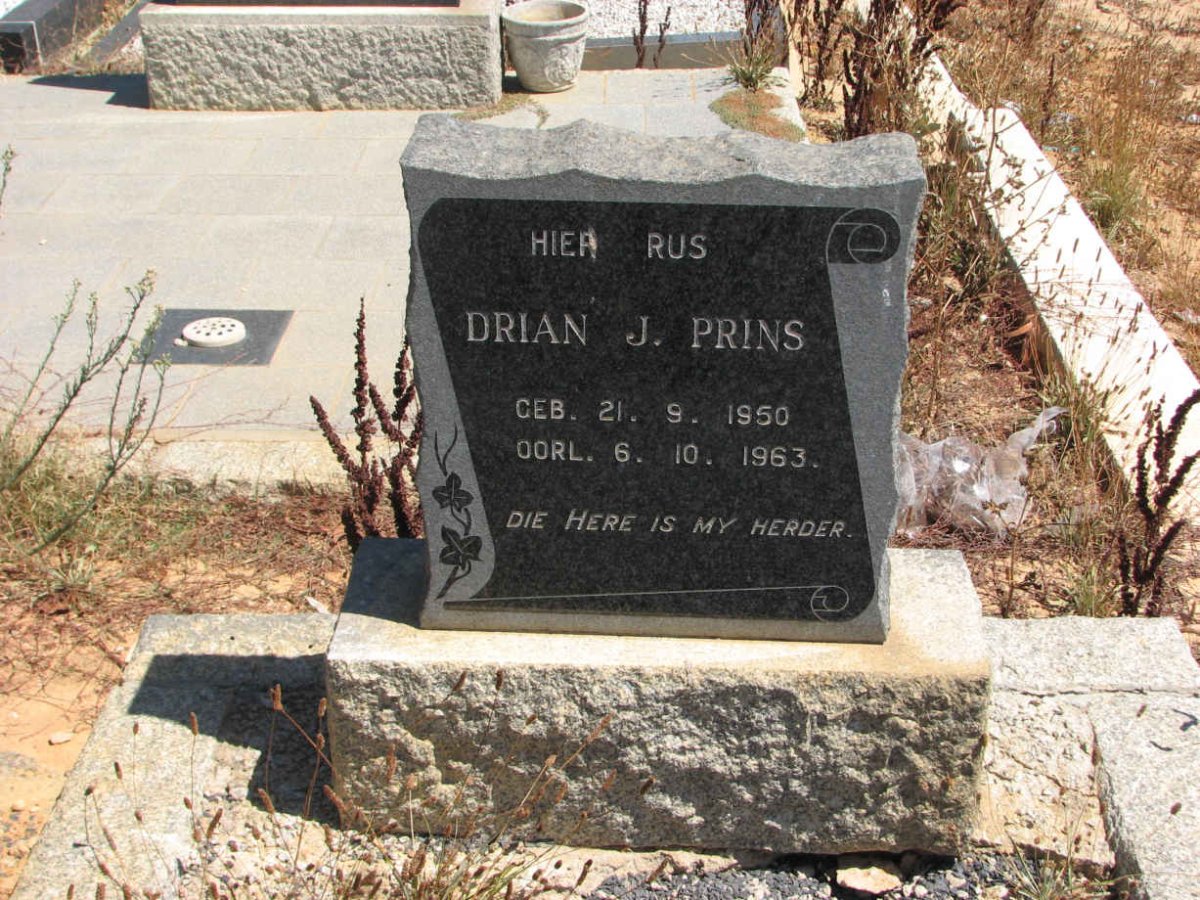 PRINS Drian J. 1950-1963