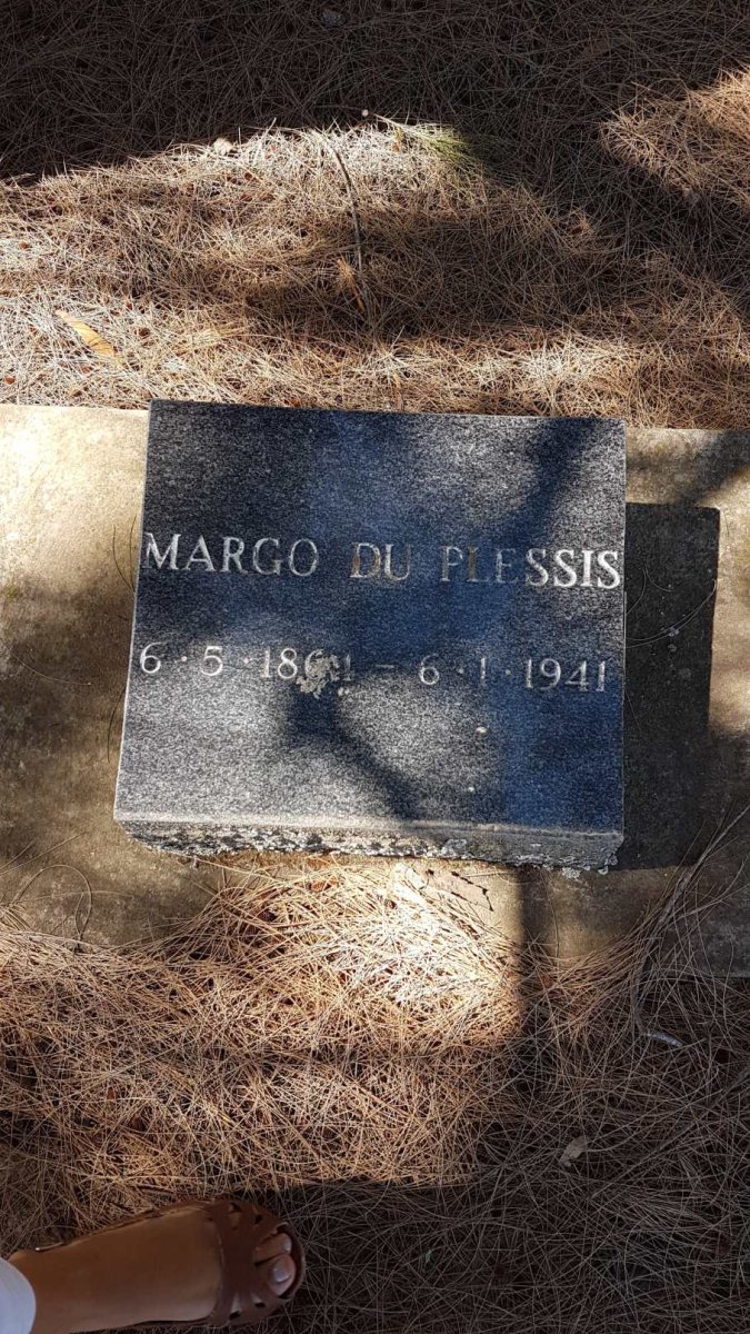 PLESSIS Margo, du 1864-1941