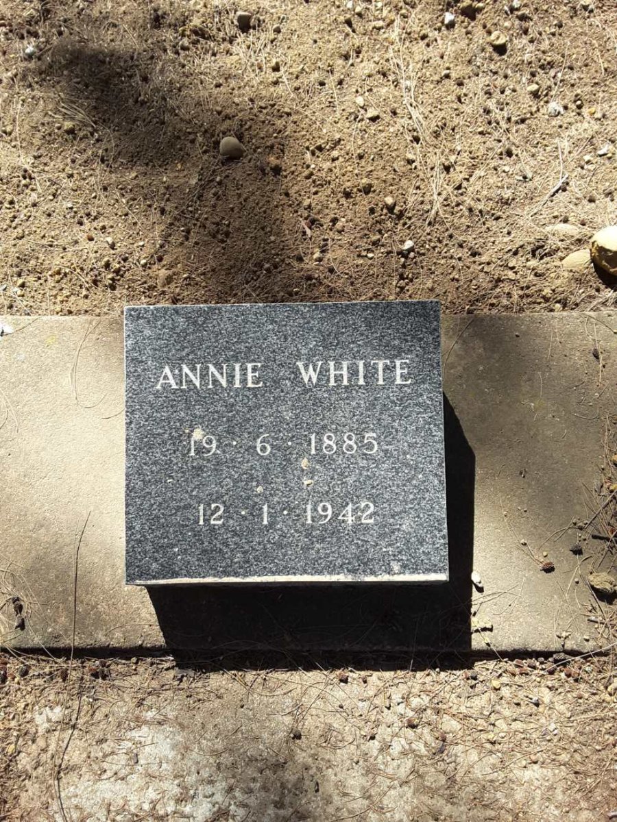 WHITE Annie 1885-1942