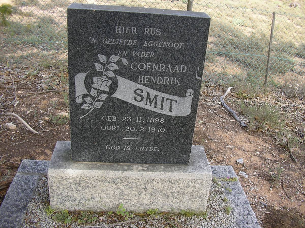 SMIT Coenraad Hendrik 1898-1970