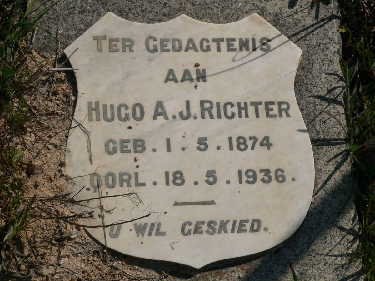 RICHTER Hugo A.J. 1874-1936